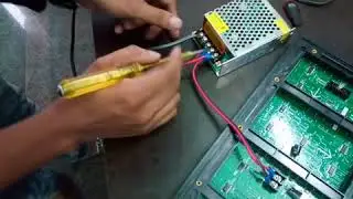 TX 5ul controller + P10 Led (Tamil Font scrolling )