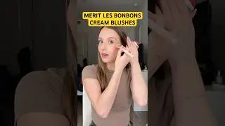 MERIT Les Bonbons cream blush try-on🫧🪞