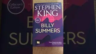 Billy Summers by Stephen King. Damn! I just couldn&rsquo;t wait!!😷😎👍🏻
