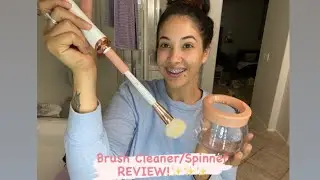 Makeup Brush Cleaner/Spinner REVIEW