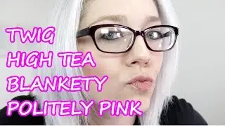 Образцы помады MAC Pink/Beige: High Tea, Politely Pink, Blankety и Twig.