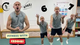5-Minute Workout for Kids Part 4 | Home Workouts | Fitness With Ceddie for Kids