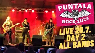 Puntala-Rock 2023 29.7. Live Day 2 - All Bands