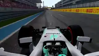 rFactor F1 2016 Rosberg onboard Sochi