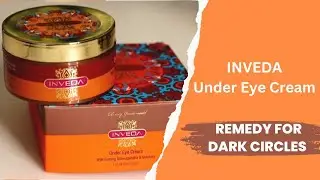 inveda under eye cream *remedy to dark circles, puffy eyes, fine lines, wrinkles | best eye cream