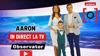 VLOG LIVE la Observator TV Antena 1 - Aaron vorbeste despre sah si performanta