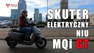 Kaja jedzie na prądzie - skuter elektryczny NIU MQi GT