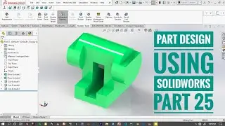 Solidworks tutorial for beginners exercise 25 in [2020]