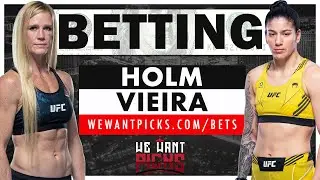 ЛУЧШИЕ СТАВКИ: UFC Vegas 55: руководство по ставкам на бой Холм против Виейры