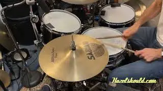 Sabian Factory AA ROCK SIZZLE Hihats 14&rdquo; 1342 1489 g
