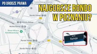 Rondo Rataje w Poznaniu. Jak jeździć poprawnie?
