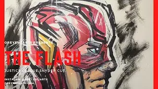 Drawing the flash from justice league Snyder cut!