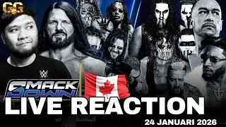 🔵🇮🇩 (LIVE) WWE SMACKDOWN INDONESIA, JAN 23, 2026, Montreal, Canada