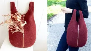 DIY Minimalist Backpack &ndash; Starting with Washed Wool Experiment.