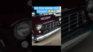 К какому году выпущен этот пикап Chevy 3100?