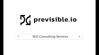 SEO Consulting Services | Previsible.io