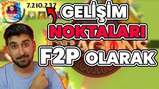 GELİŞİM NOKTALARI ve HIZLA G&Uuml;&Ccedil; ARTTIRMA TAKTİKLERİ! |  Call of Dragons