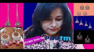 Paytm jhumka Haul online affordable Price Under 40-150*Review & Unboxing
