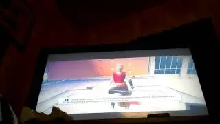 Sonic myas first time playing mirrors edge. I DID A DAB!!!!!