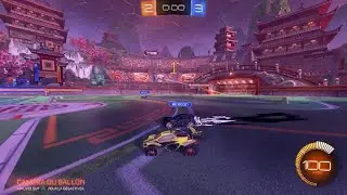Jai tester le mode boomer ball he is too Good sur #rocketleague