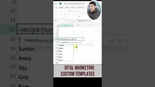 Excel मा Dot Sign प्रयोग गरेर Range Select गर्ने तरिका (Nepali Tutorial)