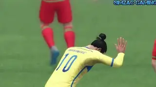 FIFA 16 || Zlatan Ibrahimovic Unbelievable skill but he's Unlucky HD