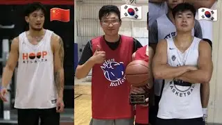 1vs1篮球 basketball Chinese Kyrie vs Korean Melo vs Daniel Yu