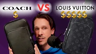 Coach Vs Louis Vuitton - Felix Sling Bag unboxing, vs the Avenue Slingbag. Why I went with Coach