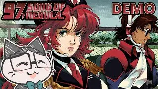 I LOVE THIS INDIE RETRO SCI-FI VISUAL NOVEL RPG! | '97 Song of Nebula (DEMO) | Twitch Livestream
