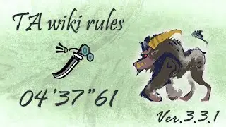 【MHRise/NS】SF:Ultimate Promotion Exam | LongSword 4'37''61 (TAwiki rules) | SF・サイキョー流昇段試験　太刀