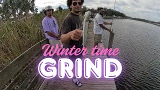 Florida fishing can be a grind during the winter time at certain points.