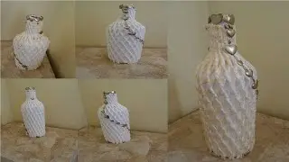 ♻ Reaproveitando Garrafa de Vidro para Decoração ♻