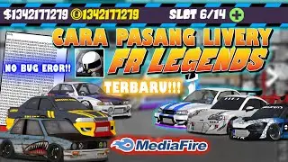 Cara Pasang Livery FR Legends Terbaru (Kode) Untuk Pemula