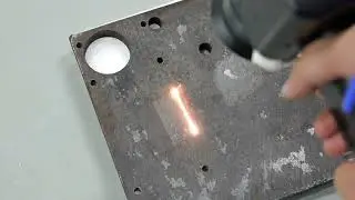 SFX laser the operation of 300/500w pulse laser cleaning machine#pulselasercleaningmachine #sfxlaser