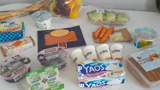 20&euro; de courses pour la semaine/ bons plans Auchan et &eacute;picerie anti-gaspillage