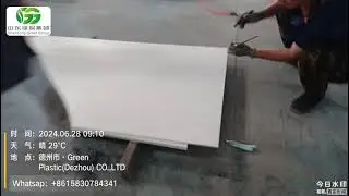 No Release Agent Needed &mdash; This PVC Plastic Formwork Just Slides Off Concrete Like Magic