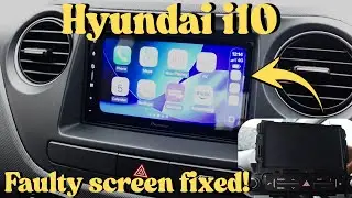 Сколько же Hyundai хотел за это?! 😮 | Устранена неисправность экрана Hyundai i10 с помощью Pioneer
