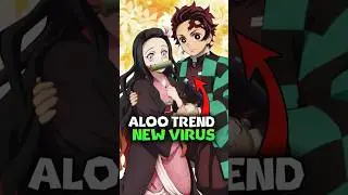 Aloo Virus In Demon Slayer Videos? #shorts