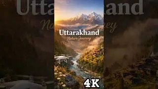 Uttarakhand 4K Nature | Cinematic Drone Views | Himalaya Relaxing Visuals