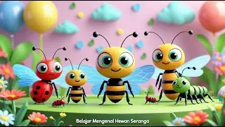 Dunia Serangga Mini | Kenal Nama Indonesia & English