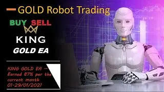 King Gold EA MT4, Gold Robot Trading, High Profit, Forex Expert Advisors, XAUUSD !