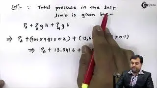 Problem No 2 on Differential U tube Manometer Problem on Intensity of Pressure in Pipeline