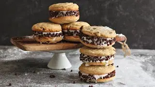 DIY Chipwich - Homemade Cookie Ice Cream Sandwiches