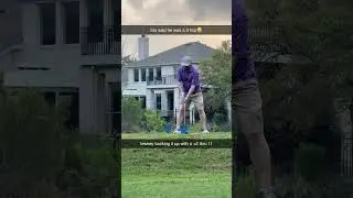 Bro hasn&rsquo;t missed a fairway all day..