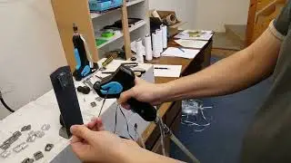 Airbond Splicers. Carbon 12K Splice Demonstration using Airbond Model 702 #AirbondSplicers #termo