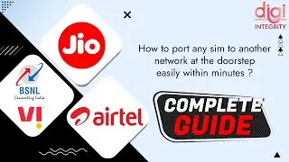 How to Port any SIM Online Without Visiting Store | 🔴 Live Demo Setup Full Process ⚡ | Step by Step