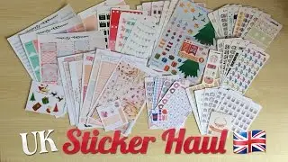♡ UK Etsy Sticker Haul ♡ EllieBethDesignsUK, StickelCo, keenaprints & more!
