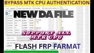 MTK auth bypass tool l Android V14 V15  disable DA file or auth  Mediatek Format Flash All Chipset 2
