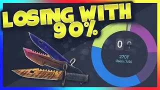 Losing With A 90% Chance...  (CSGO Betting)