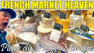 Французский рынок &mdash; настоящий рай 🇫🇷 Качество еды в Руане просто невероятное!